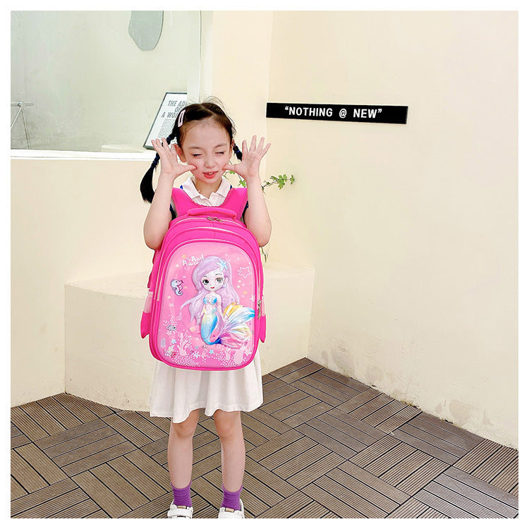 Cartoon Breathable Burden-reducing Children's Backpack Cartoon Breathable Burden-reducing Children's Backpack