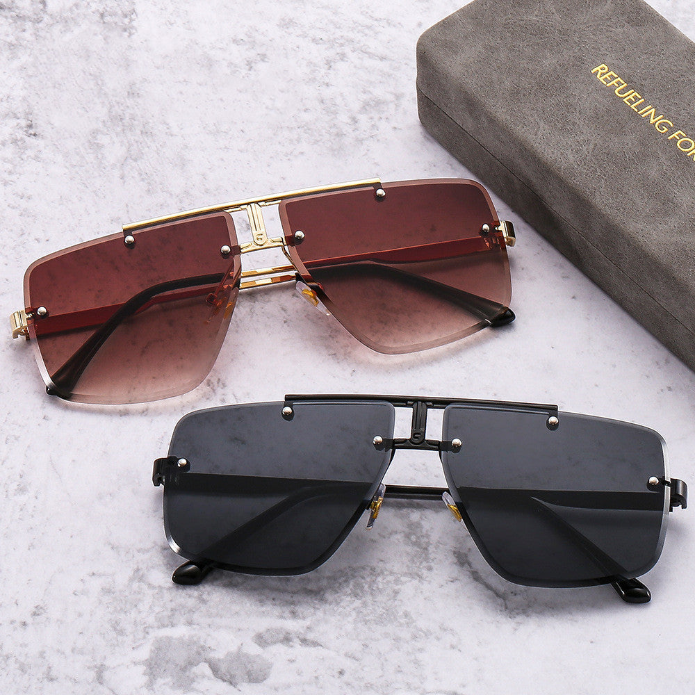 Sunglasses Square Frame Retro Men Sunglasses Square Frame Retro Men