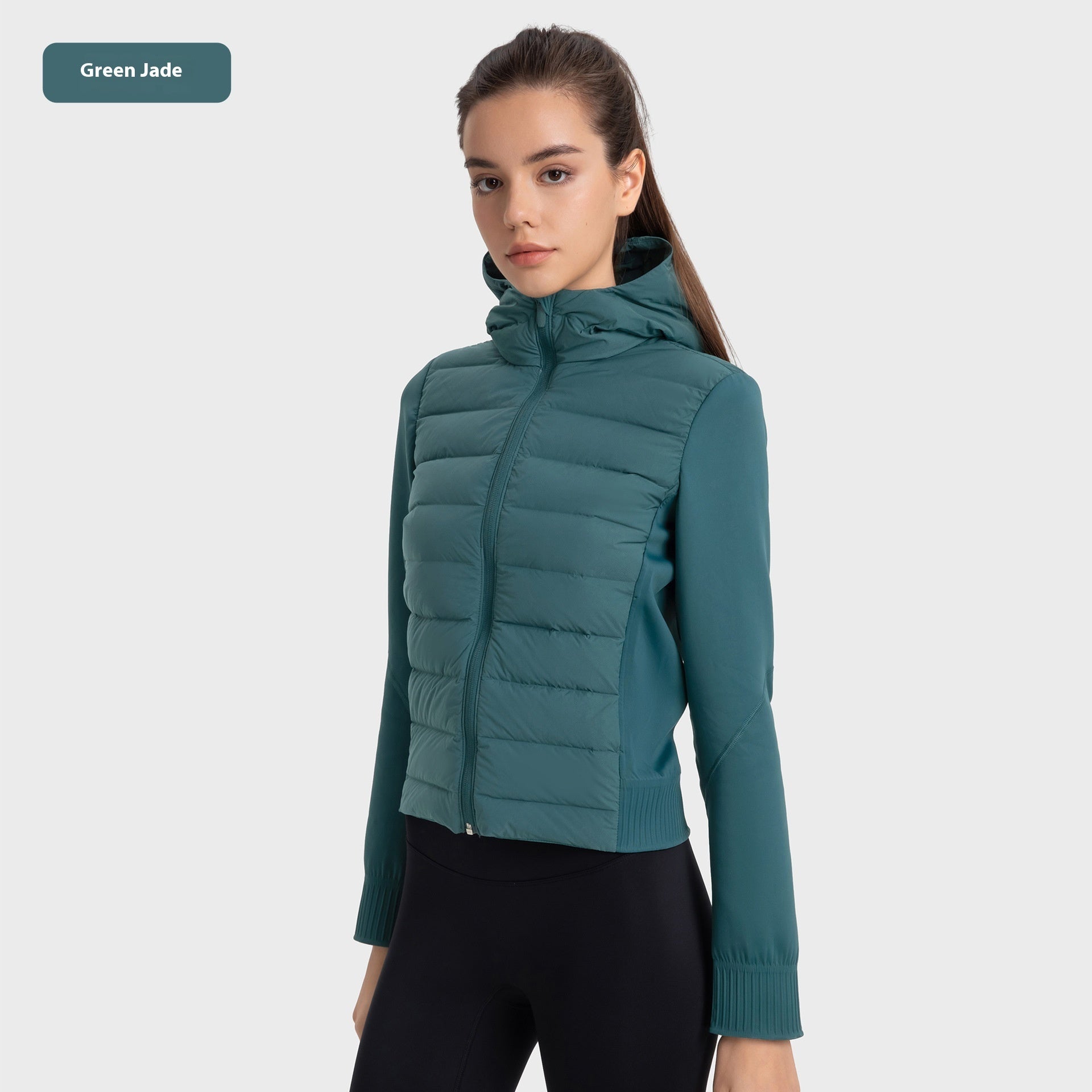 Thin Hood Down Jacket Women's Windproof, Waterproof And Warm Coat Thin Hood Down Jacket Women's Windproof, Waterproof And Warm Coat
