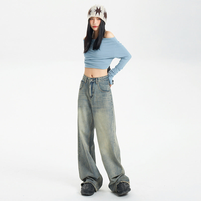 Fashion Personality American Worn Jeans Women Fashion Personality American Worn Jeans Women