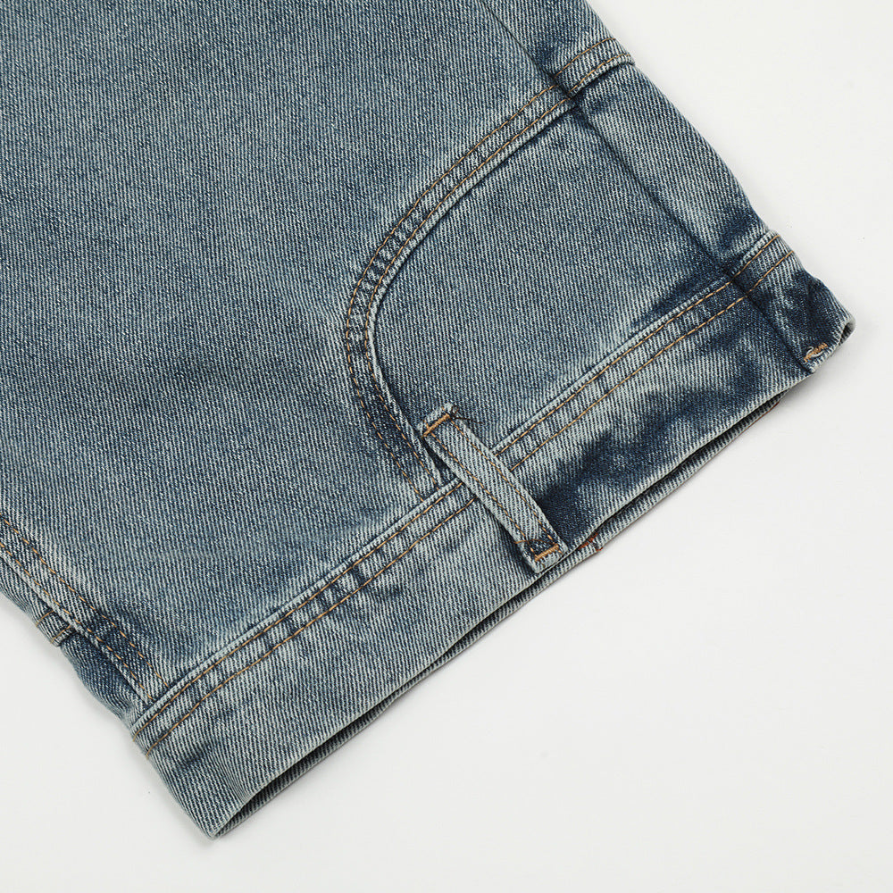 Pocket Flip-down Inside-out Wear Jeans Men Pocket Flip-down Inside-out Wear Jeans Men
