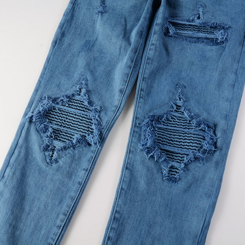 Fashion Holes Jeans For Men Fashion Holes Jeans For Men