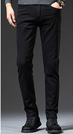 Slim Fit Elastic Straight Jeans For Men Slim Fit Elastic Straight Jeans For Men