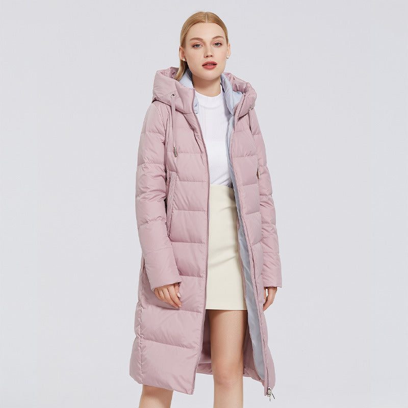 Windproof Zipped Stand Collar Cotton-padded Jacket Windproof Zipped Stand Collar Cotton-padded Jacket