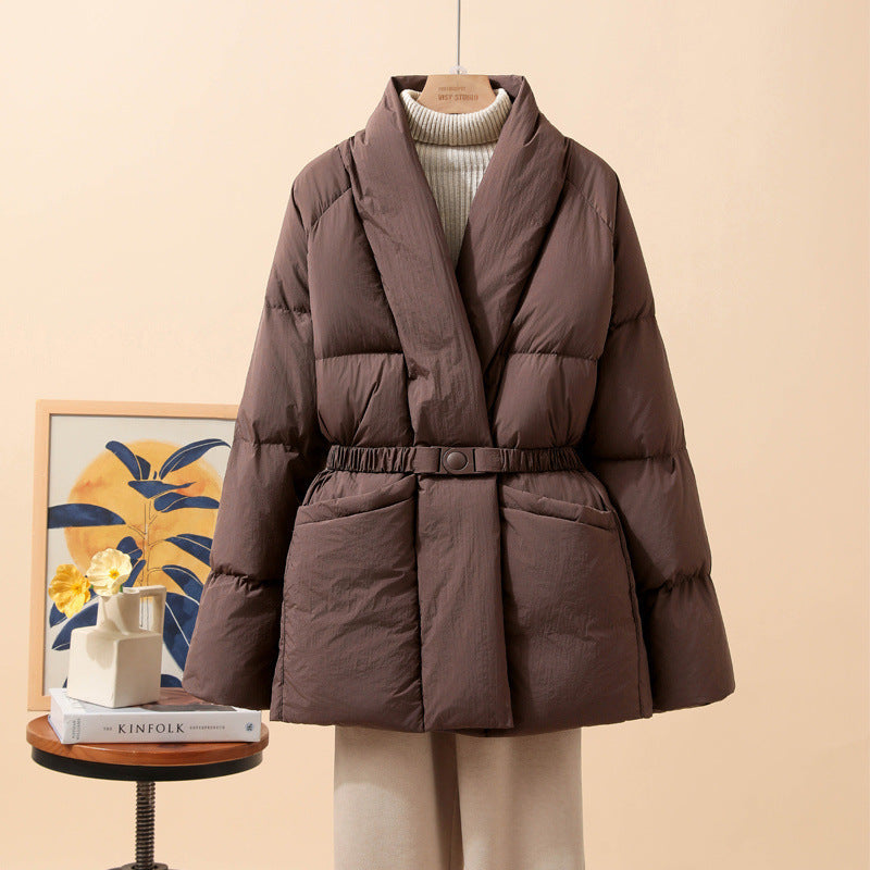 Belt Waist-tight Loose Cool Coat Belt Waist-tight Loose Cool Coat