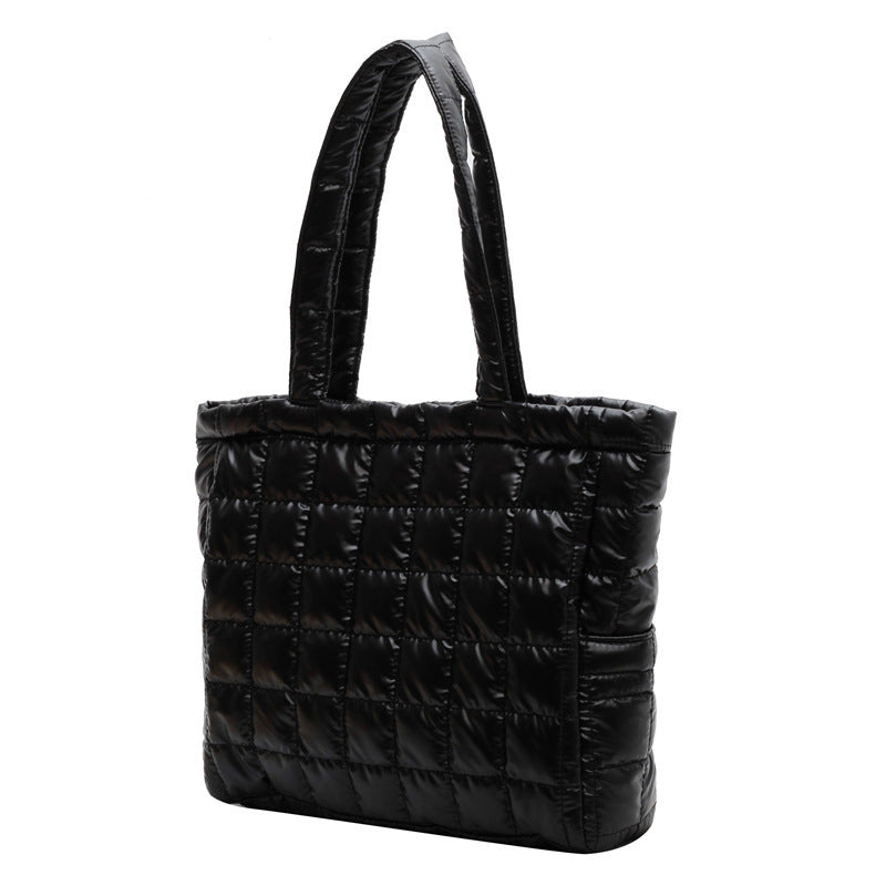 Winter Shoulder Bags Women Fashion Plaid Handbag Winter Shoulder Bags Women Fashion Plaid Handbag