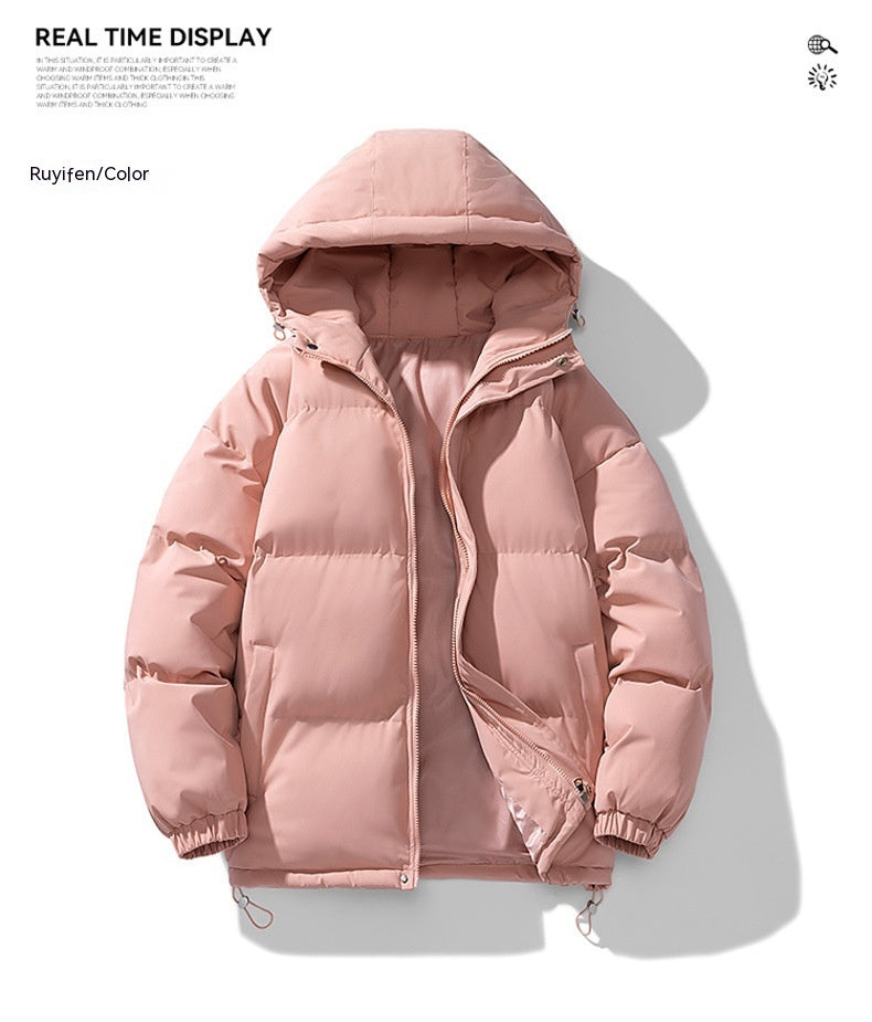 Men's Hoodie Padded Coat Thickened Cotton-padded Clothes Loose Casual Cotton-padded Jacket Men's Hoodie Padded Coat Thickened Cotton-padded Clothes Loose Casual Cotton-padded Jacket