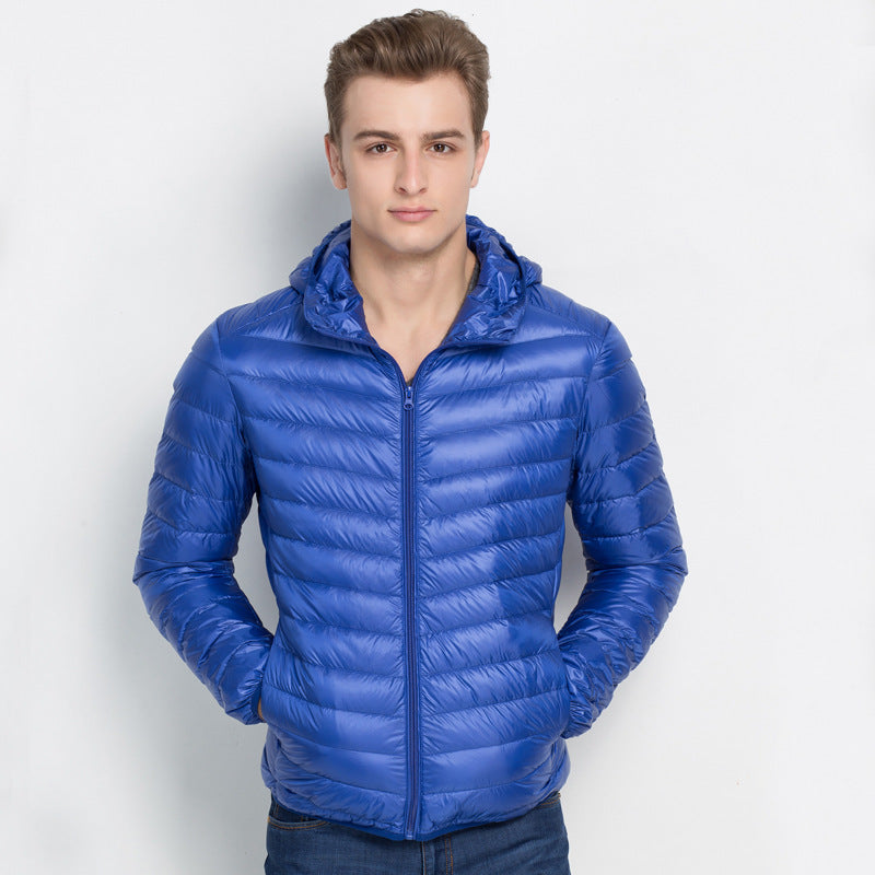 Fashionable And Simple Men's Lightweight Down Jacket Fashionable And Simple Men's Lightweight Down Jacket