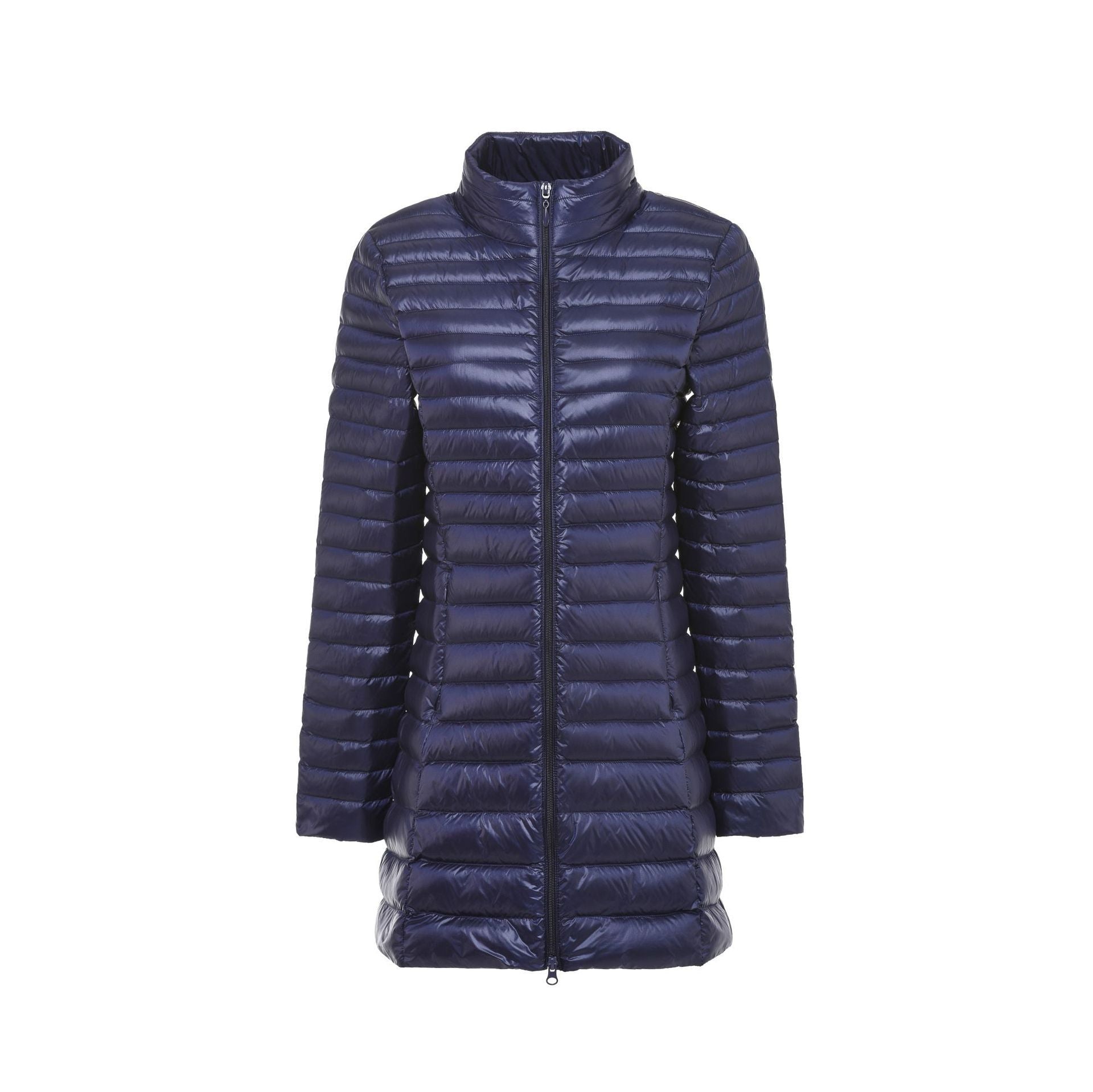 Autumn And Winter New Down Jacket Women's Lightweight Stand Collar Mid-length Slim Fit Slimming Plus Size Coat Autumn And Winter New Down Jacket Women's Lightweight Stand Collar Mid-length Slim Fit Slimming Plus Size Coat