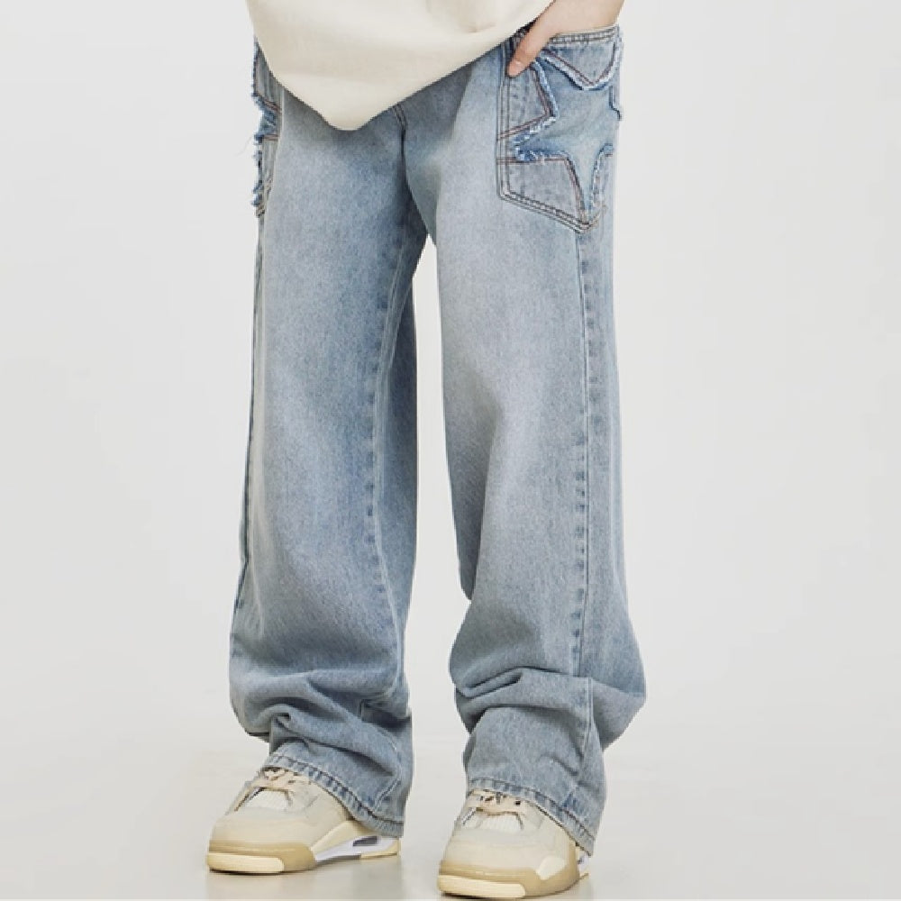 Street American Retro Jeans For Men Street American Retro Jeans For Men