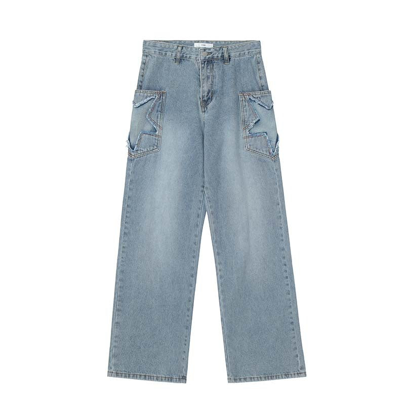 Street American Retro Jeans For Men Street American Retro Jeans For Men