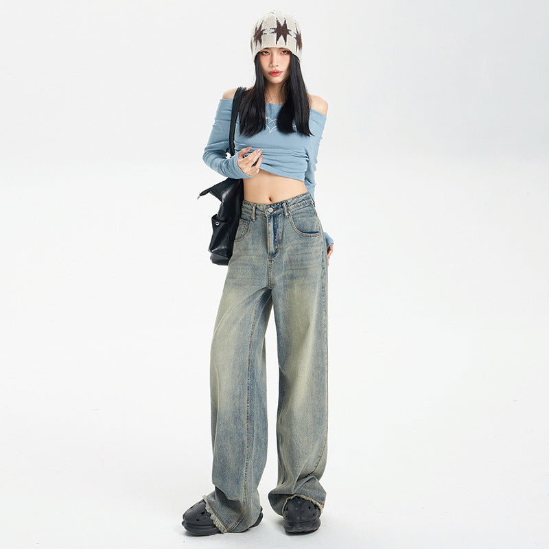 Fashion Personality American Worn Jeans Women Fashion Personality American Worn Jeans Women