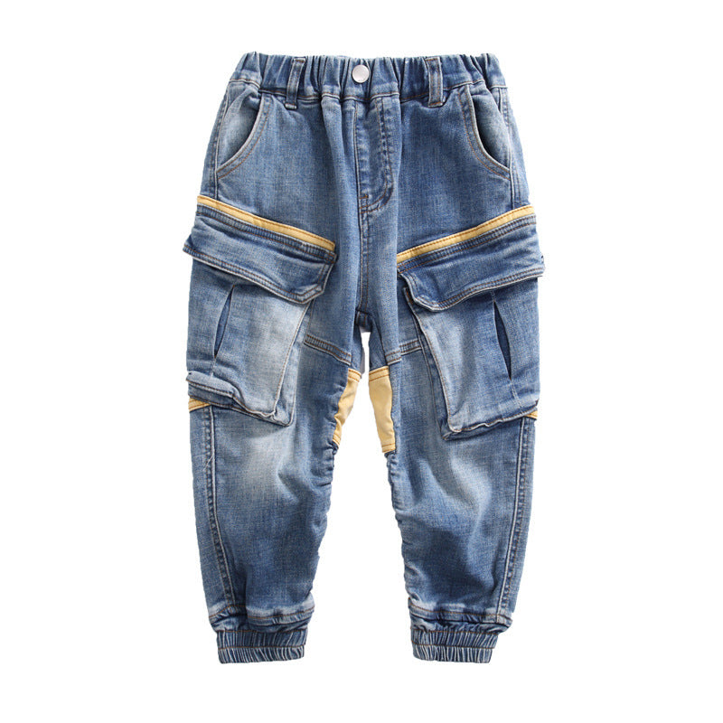 Boys Spring And Autumn Jeans Boys Spring And Autumn Jeans
