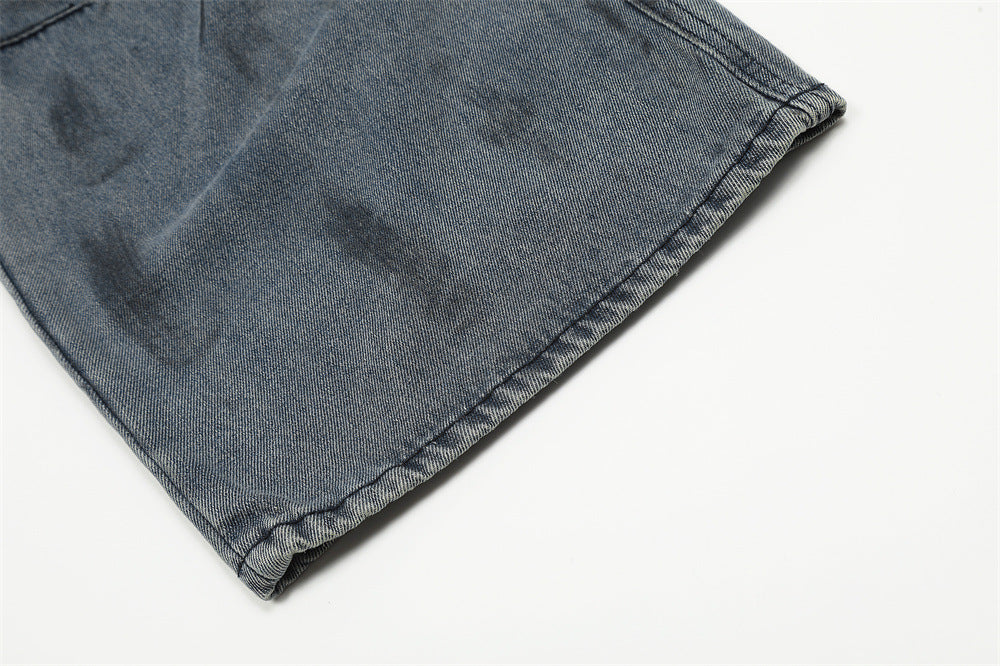 Fashion Painting Splash Ink Pressure Line Jeans Men Fashion Painting Splash Ink Pressure Line Jeans Men