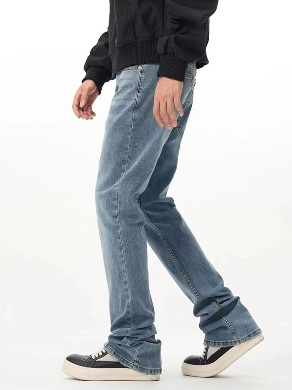 Fashion Personality Straight Fit Jeans Men Fashion Personality Straight Fit Jeans Men