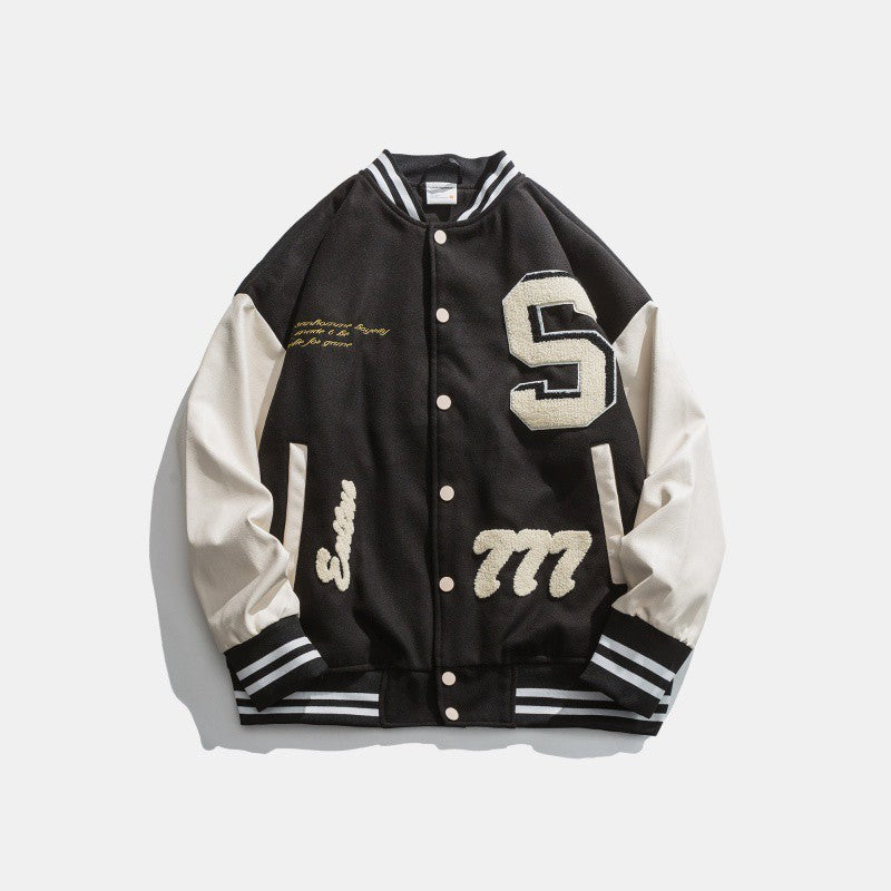 New Style Baseball Uniform Men's And Women's Jackets Couple Jackets New Style Baseball Uniform Men's And Women's Jackets Couple Jackets