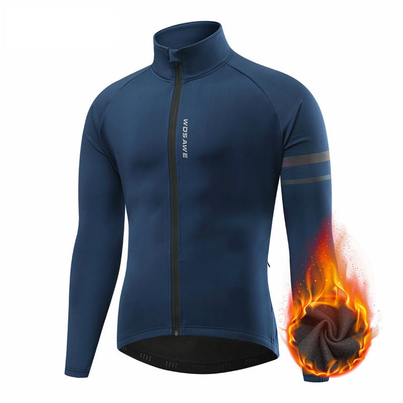 Men's Outdoor Off-road Mountain Sports Fleece Cycling Clothing Men's Outdoor Off-road Mountain Sports Fleece Cycling Clothing