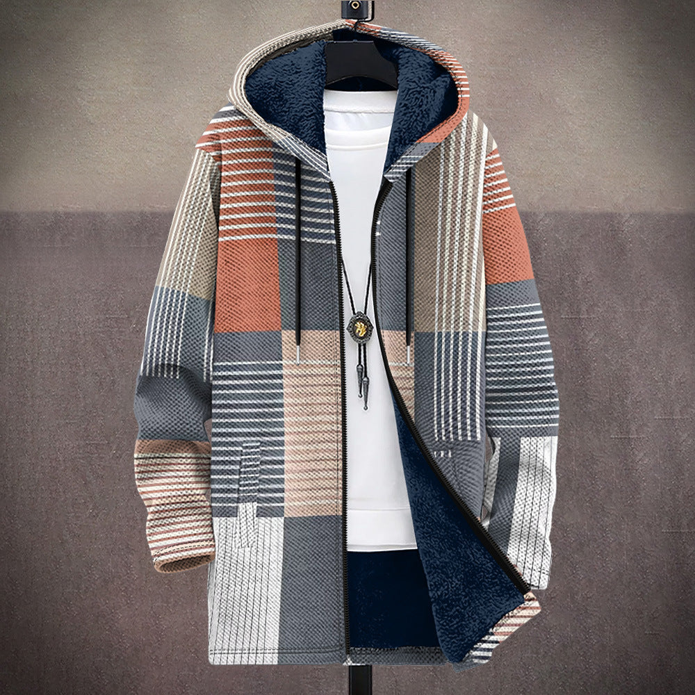 Men's Autumn And Winter Fashion Loose Cotton Coat Men's Autumn And Winter Fashion Loose Cotton Coat