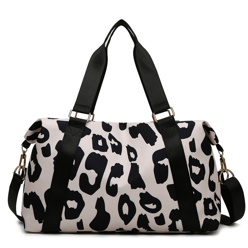 Women Travel Duffel Bag Cow Pattern Handbag Fitness Sports Shoulder Bags Women Travel Duffel Bag Cow Pattern Handbag Fitness Sports Shoulder Bags