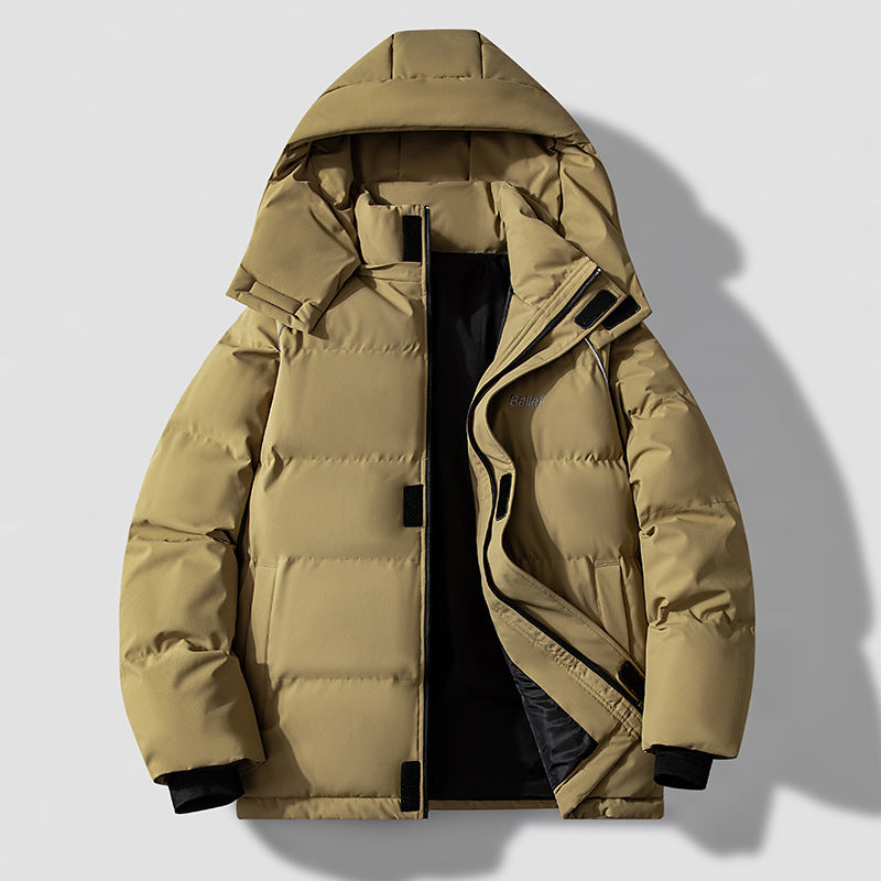 Warm Waterproof Fake Two-piece Cotton-padded Jacket Warm Waterproof Fake Two-piece Cotton-padded Jacket