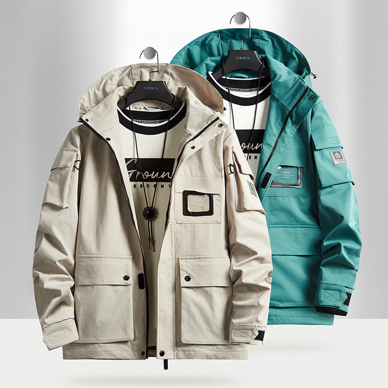 Multi Pocket Tooling Trend Trench Coat Multi Pocket Tooling Trend Trench Coat