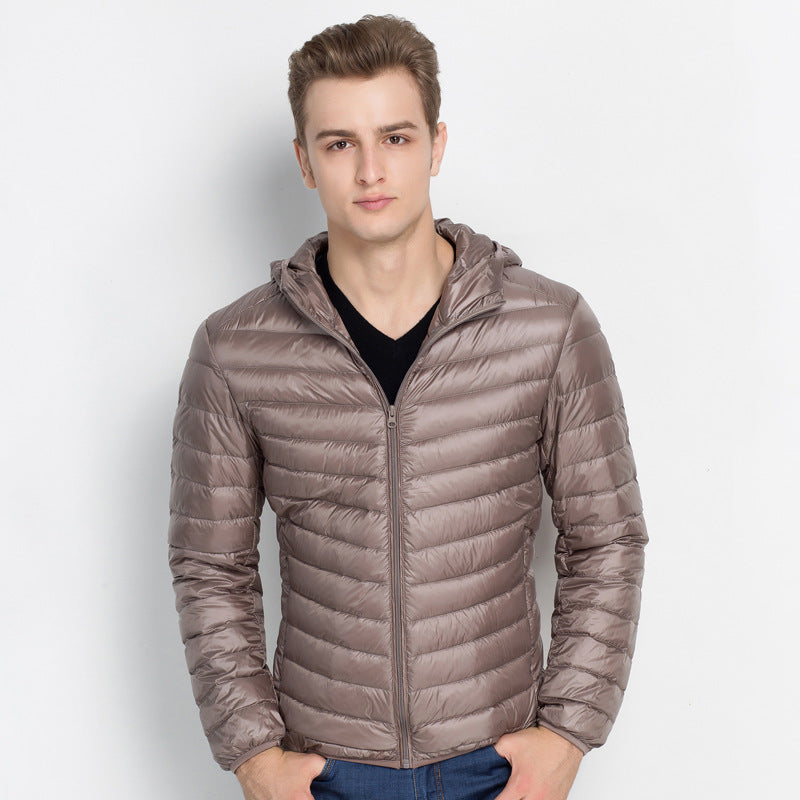 Fashionable And Simple Men's Lightweight Down Jacket Fashionable And Simple Men's Lightweight Down Jacket