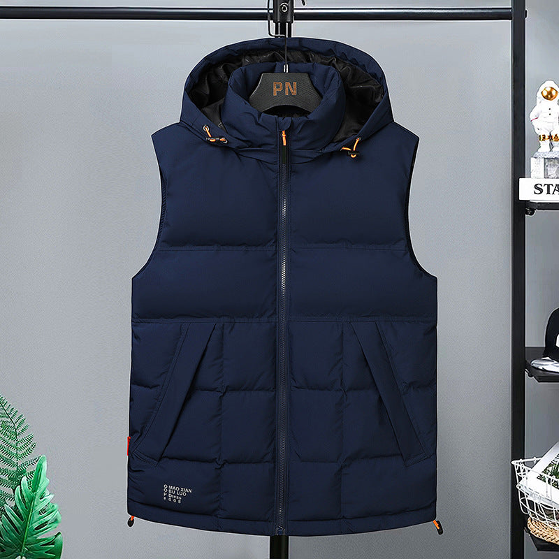 Fashion Personality Detachable Down Jacket Men Fashion Personality Detachable Down Jacket Men