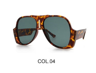 Retro Avant-garde Men And Women Fashion Big Frame Sunglasses Retro Avant-garde Men And Women Fashion Big Frame Sunglasses