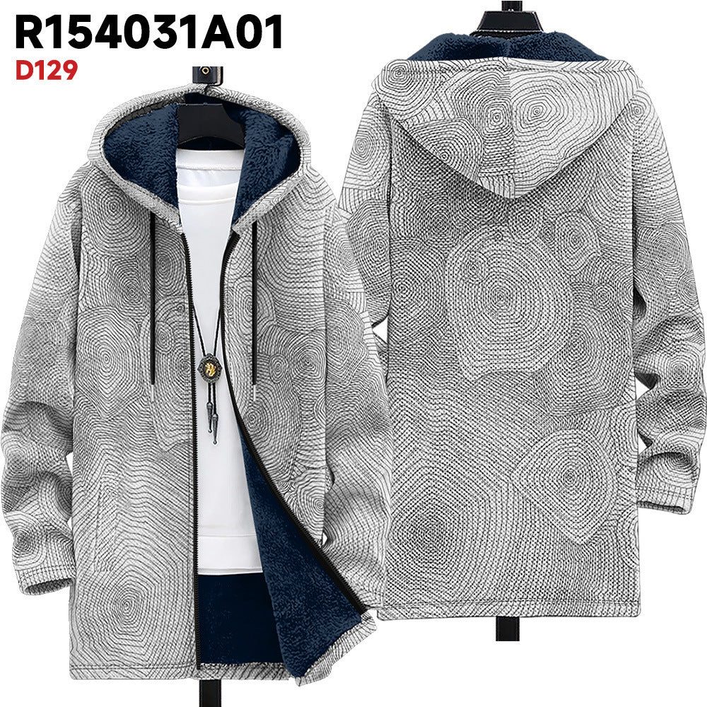 Men's Autumn And Winter Fashion Loose Cotton Coat Men's Autumn And Winter Fashion Loose Cotton Coat