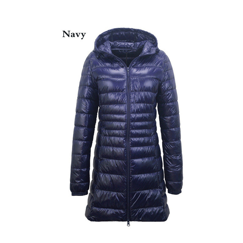 Lightweight Mid-length Plus Size Slim Fit Women's Down Jacket Lightweight Mid-length Plus Size Slim Fit Women's Down Jacket