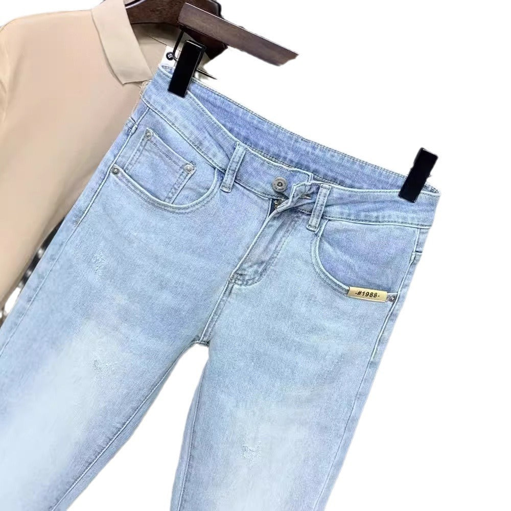 Fashion Brand Casual All-matching Pants Men Fashion Brand Casual All-matching Pants Men