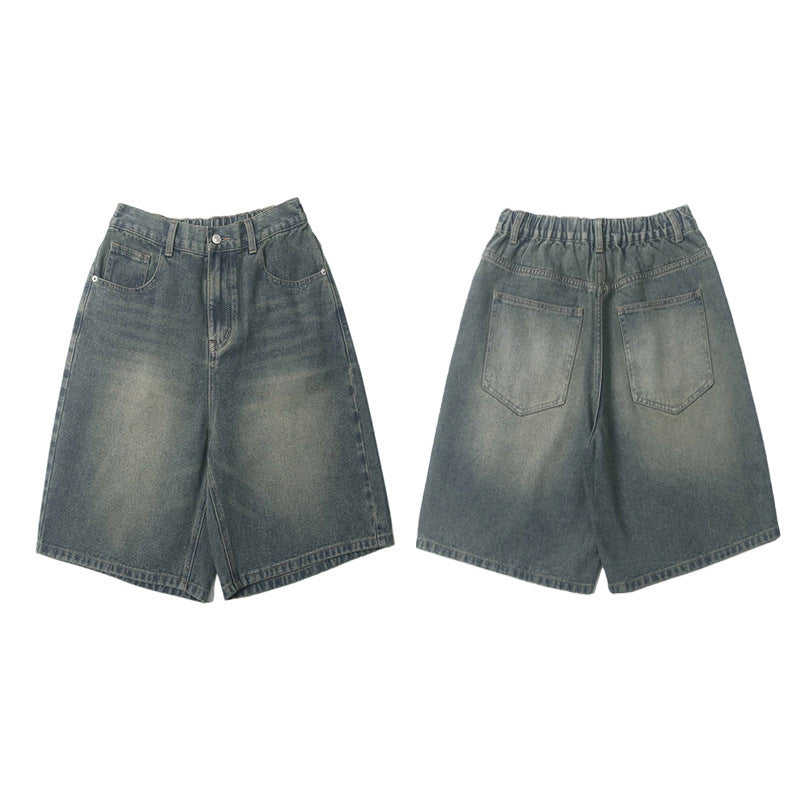 Summer American Retro Fifth Jeans Men Summer American Retro Fifth Jeans Men