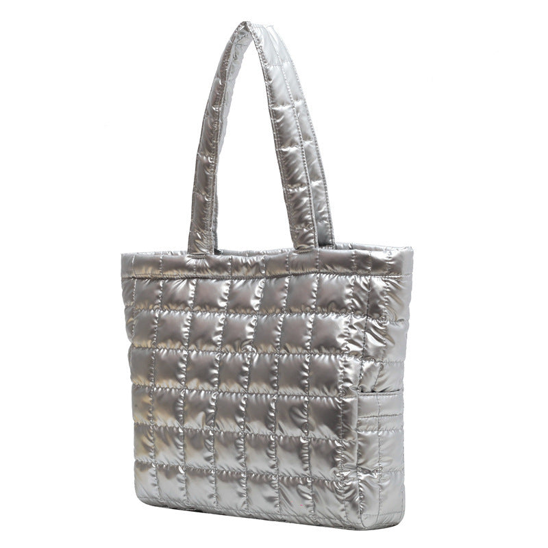 Winter Shoulder Bags Women Fashion Plaid Handbag Winter Shoulder Bags Women Fashion Plaid Handbag
