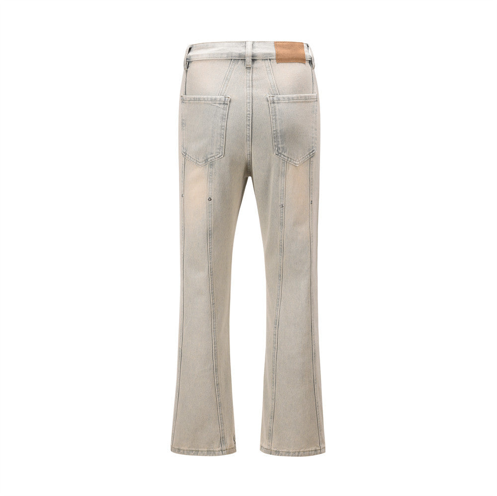 Fashion Series Line Rivet Skinny Jeans For Men Fashion Series Line Rivet Skinny Jeans For Men