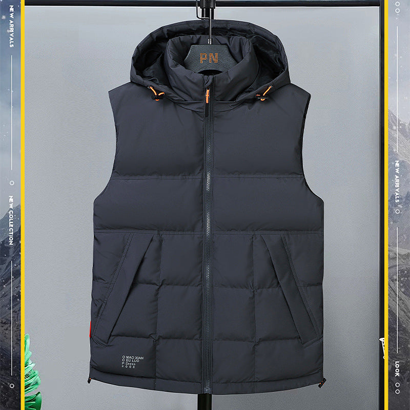 Fashion Personality Detachable Down Jacket Men Fashion Personality Detachable Down Jacket Men