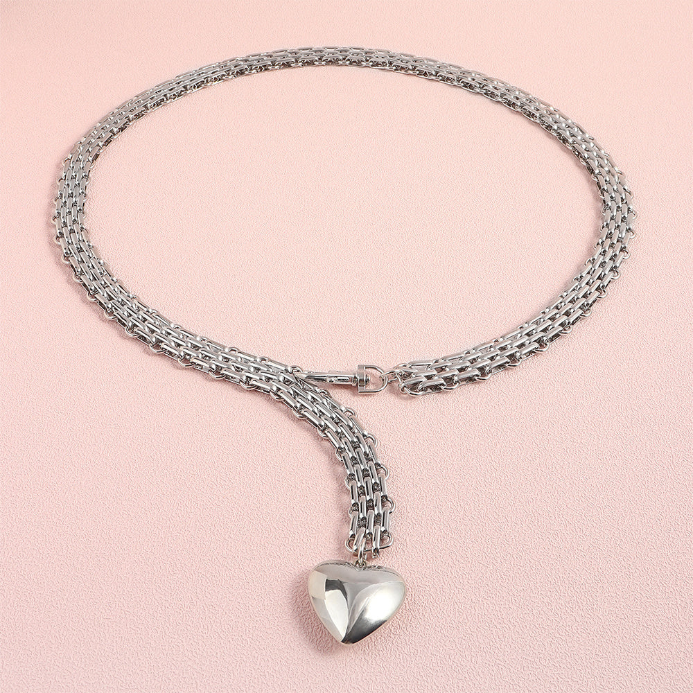 Men And Women Design Fashion Love Chain Pendant Waist Chain Metal Accessories Cute Chain Men And Women Design Fashion Love Chain Pendant Waist Chain Metal Accessories Cute Chain