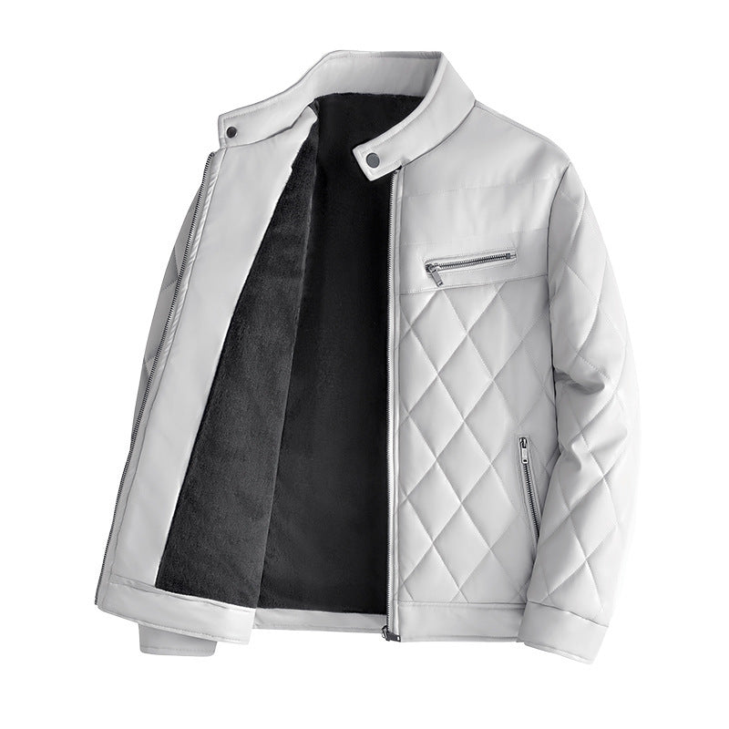 Men's Leather Jackets Thick Casual Men Men's Leather Jackets Thick Casual Men