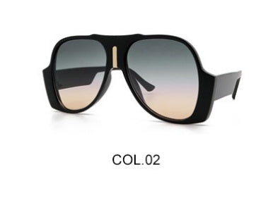 Retro Avant-garde Men And Women Fashion Big Frame Sunglasses Retro Avant-garde Men And Women Fashion Big Frame Sunglasses