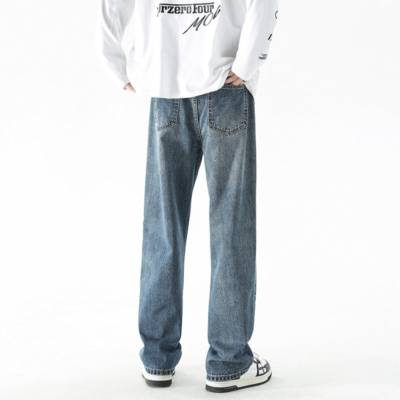 European And American Street Retro Jeans Men European And American Street Retro Jeans Men