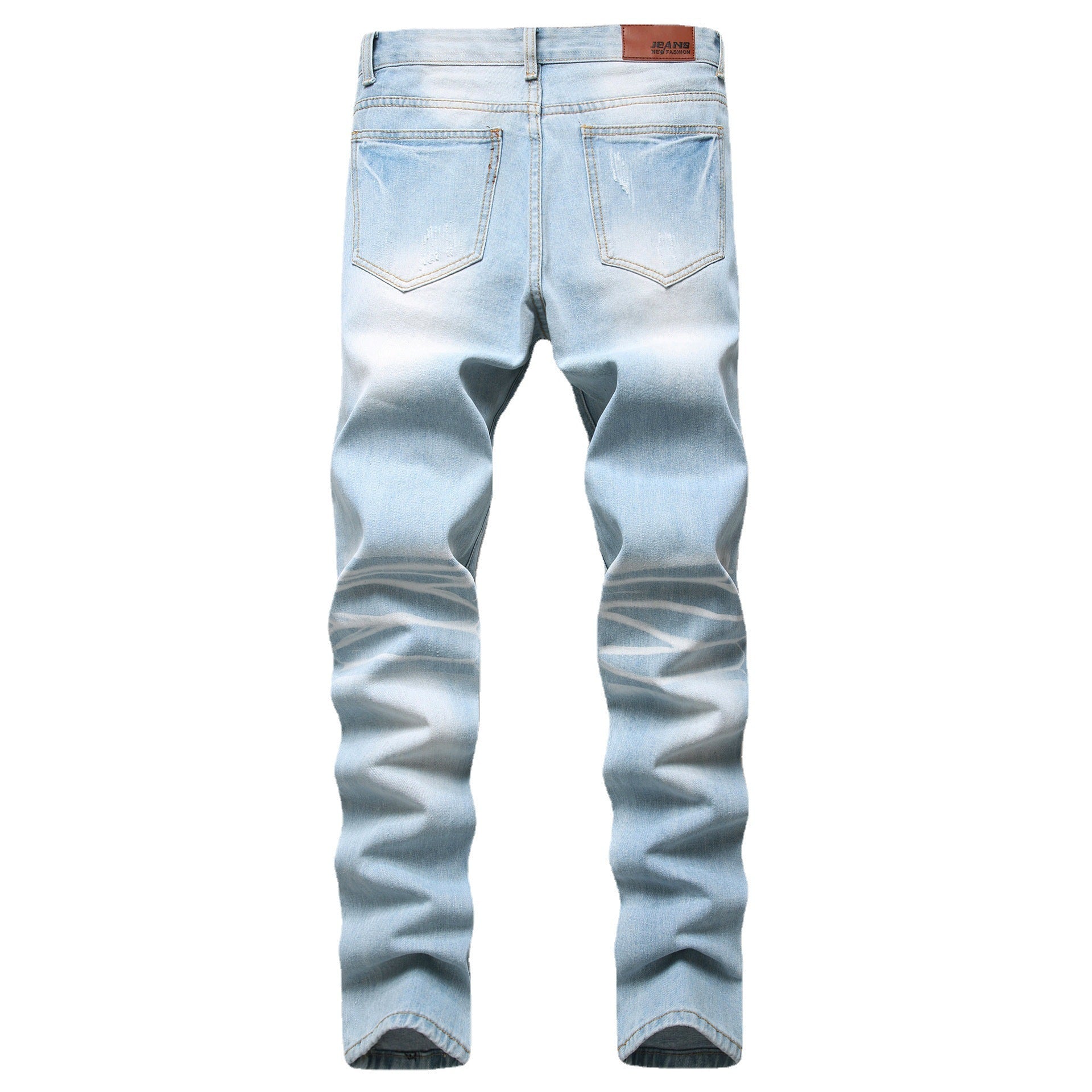 Men's Jeans Slim Fit Straight Ripped Men's Jeans Slim Fit Straight Ripped