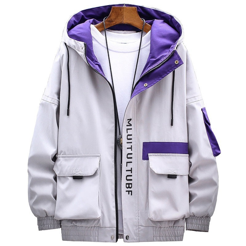 Men's Jackets Thickened Casual Coats Trendy Hooded Tops Men's Jackets Thickened Casual Coats Trendy Hooded Tops