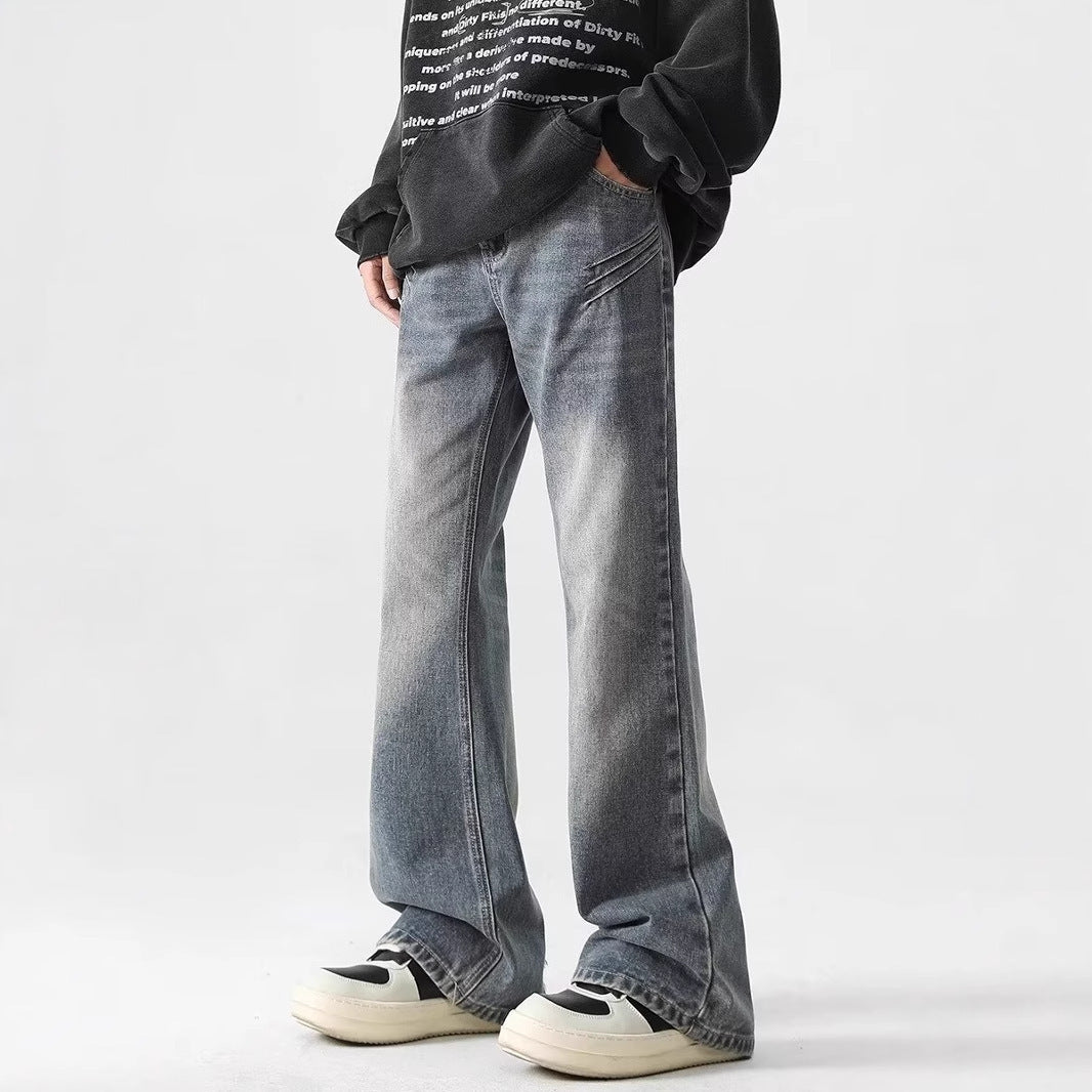 Vintage Jeans Men's Washed Straight Vintage Jeans Men's Washed Straight