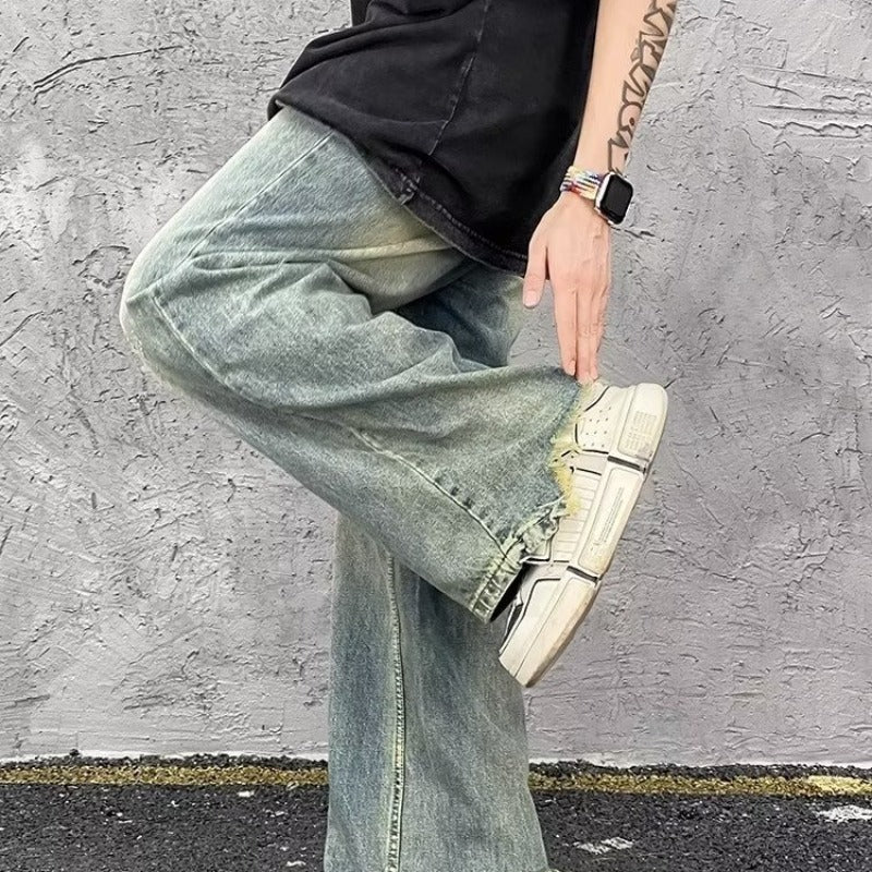American High Street Vintage Jeans Men American High Street Vintage Jeans Men