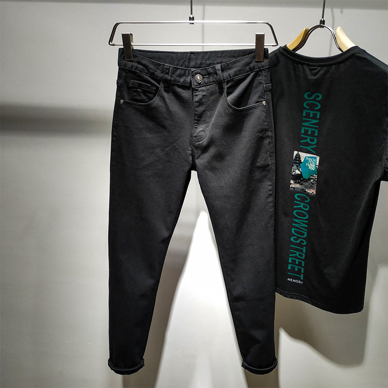 Fashion Brand Casual All-matching Pants Men Fashion Brand Casual All-matching Pants Men