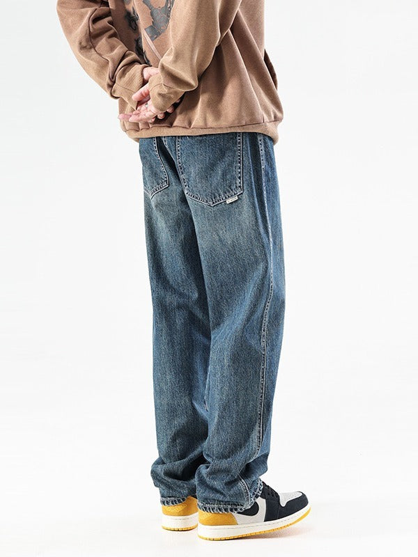Fashionable Loose All-match Casual Jeans For Men Fashionable Loose All-match Casual Jeans For Men