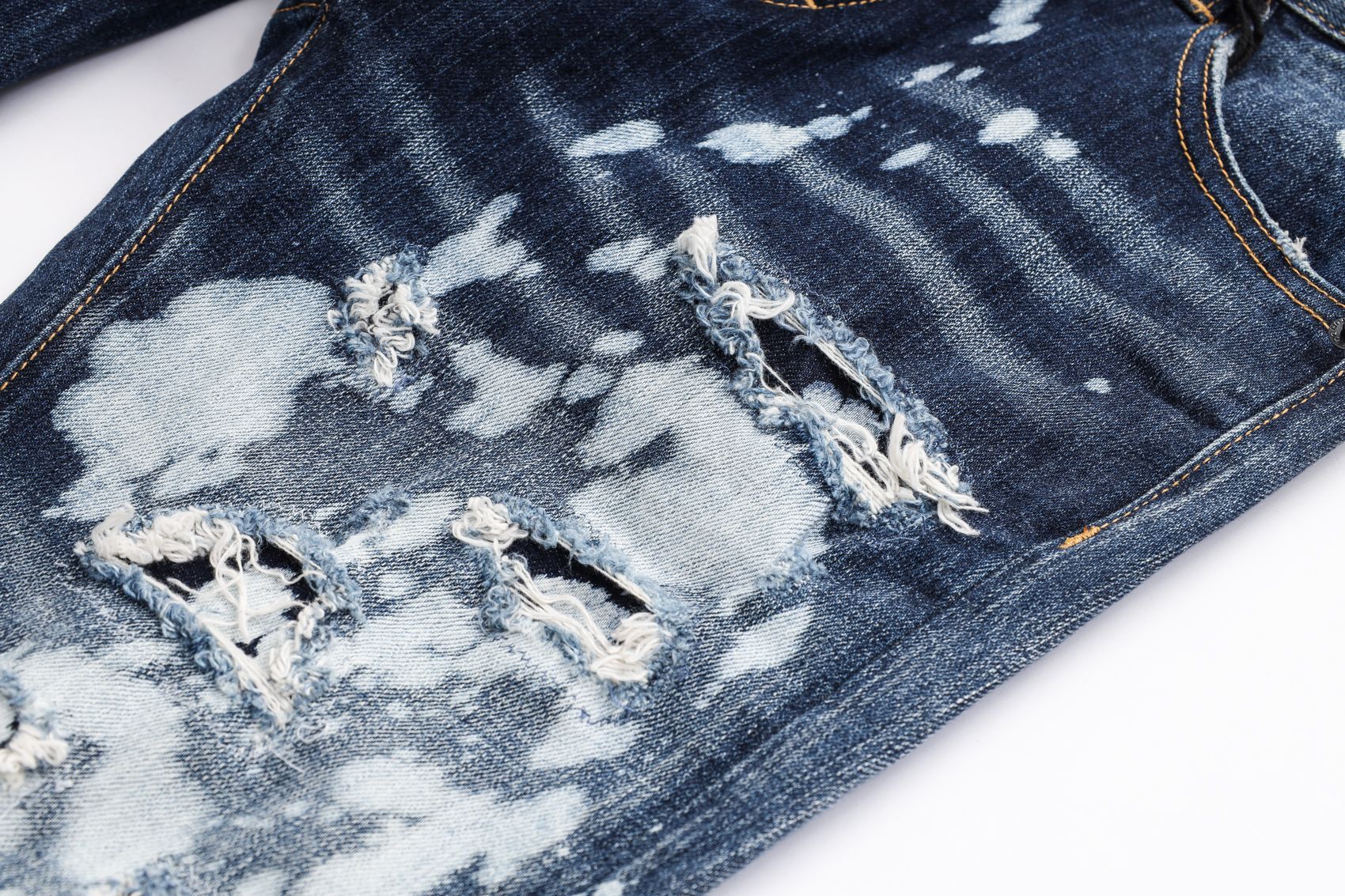 Fashion Ripped Jeans Men's Pants Fashion Ripped Jeans Men's Pants