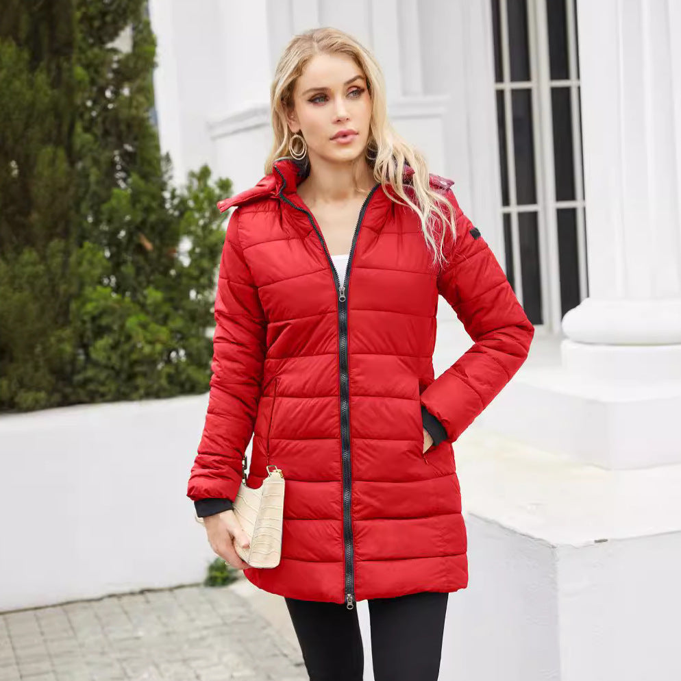 Waterproof Long-sleeved Cotton-padded Jacket Waterproof Long-sleeved Cotton-padded Jacket