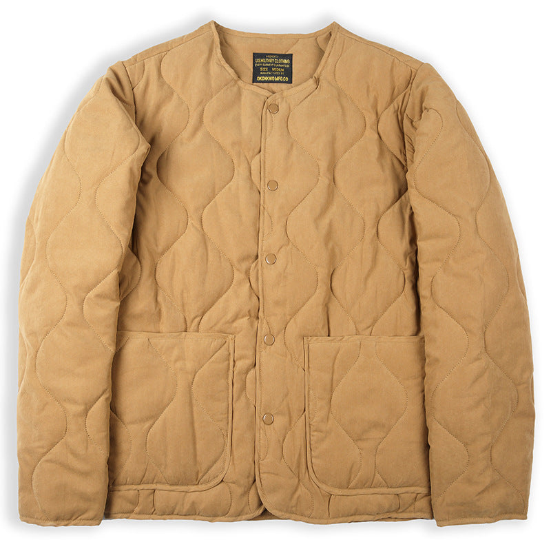 Thickened Cotton Padded Coat Men's All-match Retro Fashion Jacket