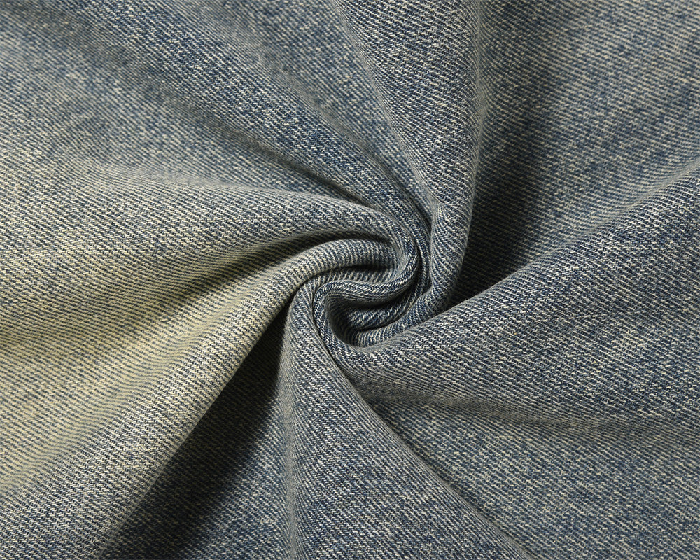 Fashion Personality Washed And Worn Jeans Men