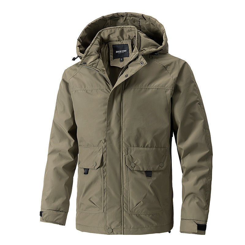 New Jacket Flow Velcro Autumn And Winter Men's Clothing